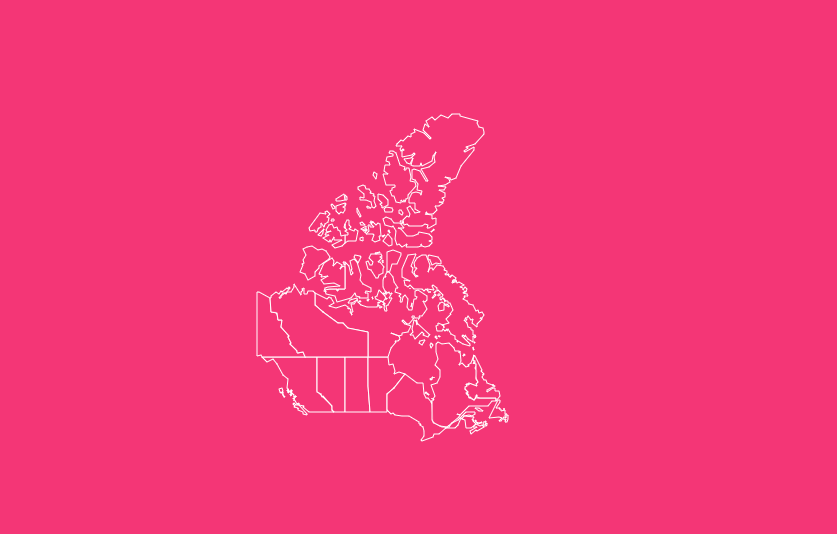 canada blank printable provinces map