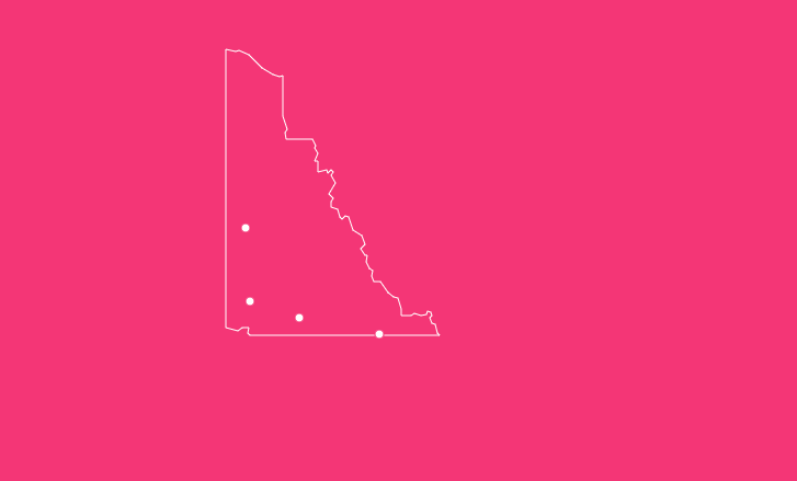 yukon blank printable map